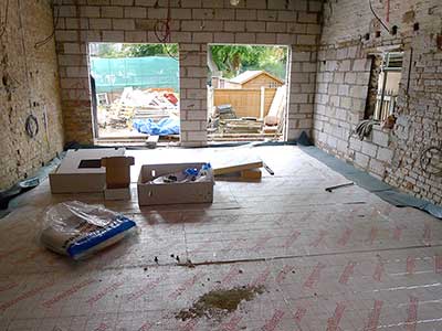 Building the new nursery