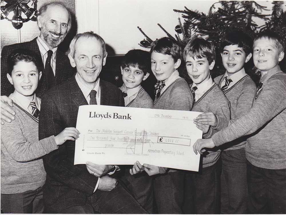 Charity Fundraising, December 1988