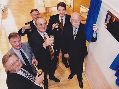 The official opening of the Marlborough Road building, 1997